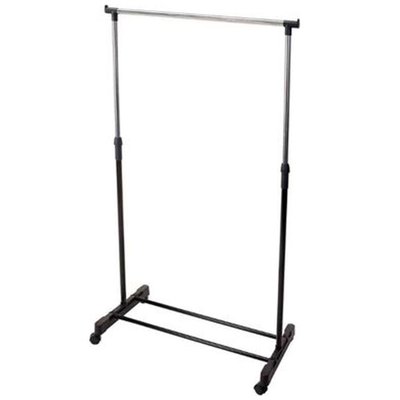 Portant vêtements vestiaire extensible en hauteur 80x43x165cm WADIGA