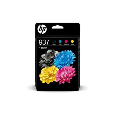 Cartouche d'encre 937 Noir + 937 3 couleurs HP