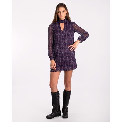 Robe courte à col montant THE-ARE