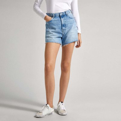 Short En Denim Coupe Slim PEPE JEANS