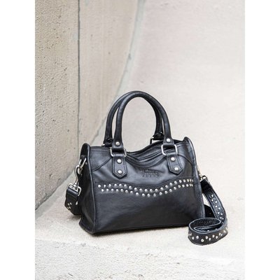 Sac bandoulière Glam cuir BASILIC PEPPER