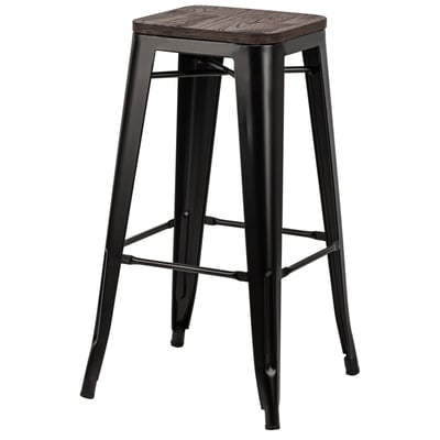 Lot de 4 tabourets de bar en métal, NASH NORDLYS