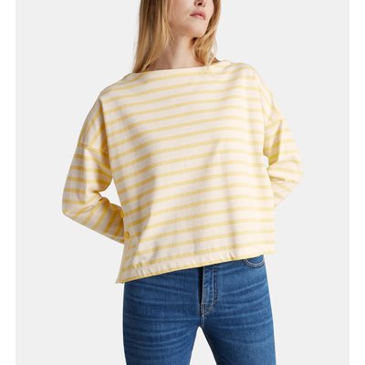 T-shirt Manches Longues Marinière Audierne En Coton Bio GALERIES LAFAYETTE