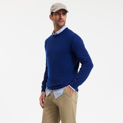 Sweter/komin z kaszmiru z okrągłym dekoltem, wyprodukowany w Europie LA REDOUTE COLLECTIONS