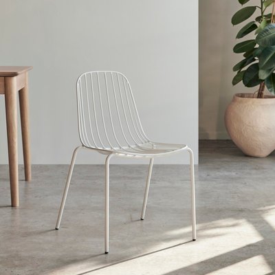 Chaise en métal dark grey ARTY TIKAMOON
