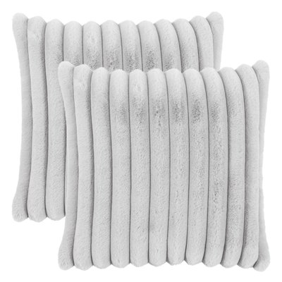 Housses de coussin velours cotelé RAYA -Lot de 2 MAGMA HEIMTEX