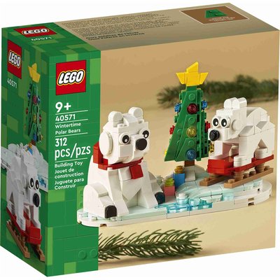 Les ours blancs en hiver LEGO