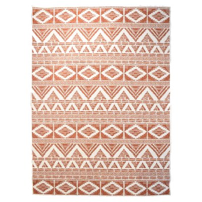 Tapis extérieur, kilim reversible EX1 SKIO UN AMOUR DE TAPIS