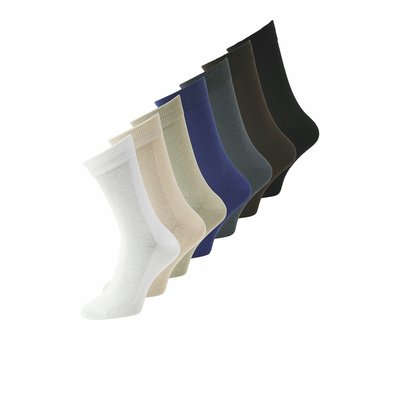 Lot de 7 paires de chaussettes unies JACK & JONES