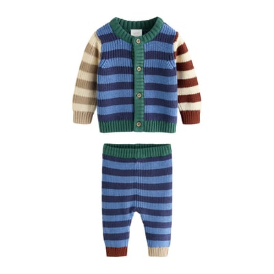 Ensemble bébé cardigan en maille et legging NEXT