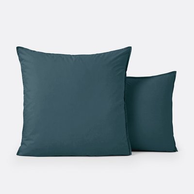 Scenario Plain 100% Organic Cotton Percale 200 Thread Count Pillowcase LA REDOUTE INTERIEURS