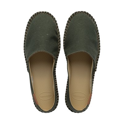 Espadrille verte La Redoute