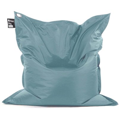Grand coussin uni Maxi Bleu Mineral JARDINDECO