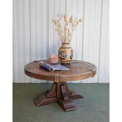 Table basse en céramique Léonie N°1578 - Bon état DEBONGOUT