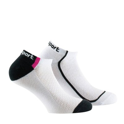 Lot de 2 paires d'invisibles sport en coton KINDY