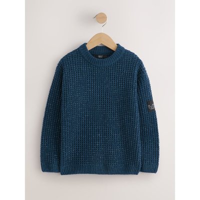 Pull ras de cou en maille style militaire NEXT