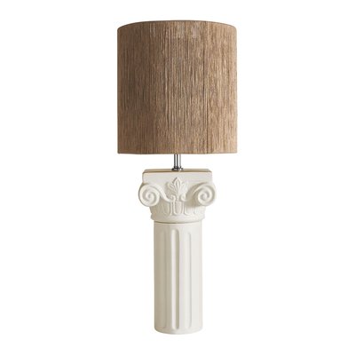 Pied de lampe en céramique BLANC D’IVOIRE