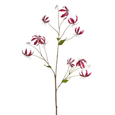 Tige de gloriosa pailletée artificielle H125 SIA DECO