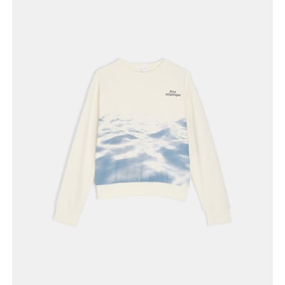 Sweat ladignes à motif en coton bio mélangé CADET ROUSSELLE