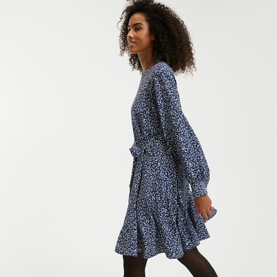 Robe patineuse imprimé floral, courte LA REDOUTE COLLECTIONS