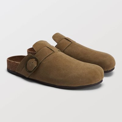Sabot en cuir MONOPRIX