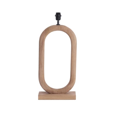 Base De La Lampe Bois PACECO LIGHT & LIVING 