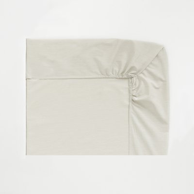 Drap housse fines rayures en bambou, ÉCORCE ORIGIN
