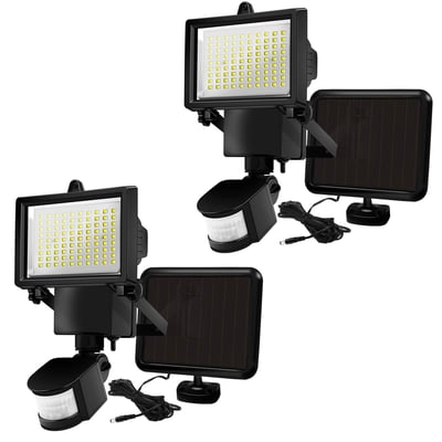 Lot de 2 Projecteurs solaires sensor 2x COOPER LUMISKY