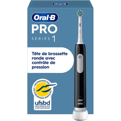 Brosse à dents électrique Pro 1 Noire Cross Action ORAL B