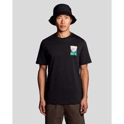 T-shirt brodé graphique col rond LYLE & SCOTT