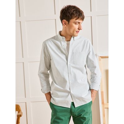 Chemise popeline carreaux Tattersall Regular Fit CYRILLUS
