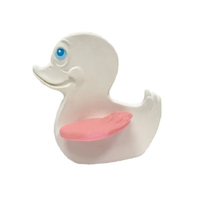 Canard rose anneau de dentition LANCO TOYS