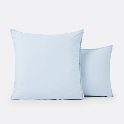 Funda de almohada infantil lisa de percal de algodón ecológico LA REDOUTE INTERIEURS