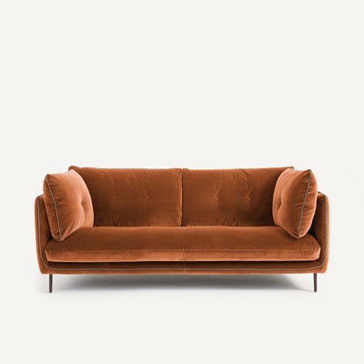 Compacte fluwelen zetel, BOTERO AM.PM