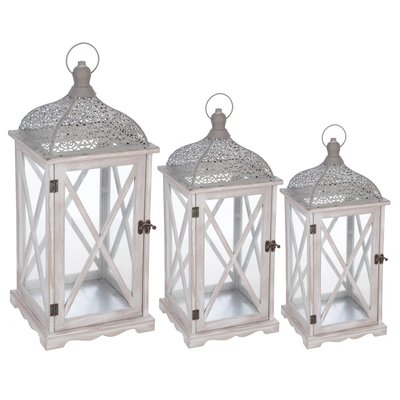 Set de 3 lanternes CUT ATMOSPHERA