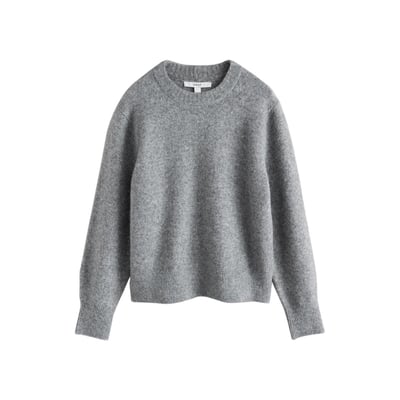 Pull ras du cou en maille à manches longues NEXT