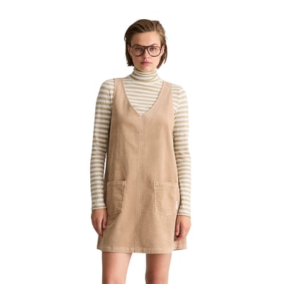 Robe sans manches en velours côtelé, coupe trapèze en coton stretch MARC O’POLO DENIM