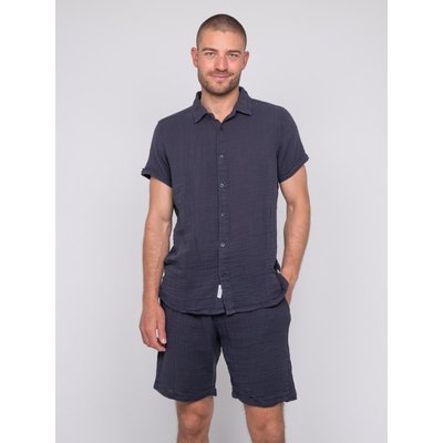 Chemise Manches Courtes Coton Doumaki RITCHIE
