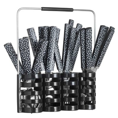 Ménagère 24 pièces avec rack ATMOSPHERA