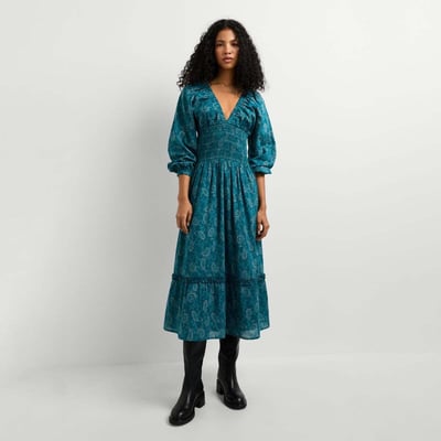 Robe Midi À Imprimé Paisley PEPE JEANS