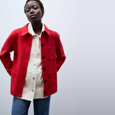 Veste contenant de la laine MONOPRIX