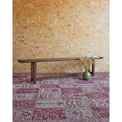 Banc de ferme en bois Antoine N°428 - Bon état DEBONGOUT
