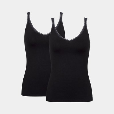 Lote de 2 camisetas de tirantes Go SLOGGI