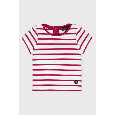Marinière manches courtes en coton léger BABY ARMOR-LUX