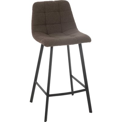 Chaise de bar en métal et tissu  confort moderne RECOLLECTION