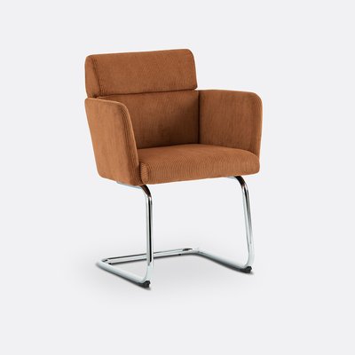 Tafel fauteuil in geribd fluweel, Canti LA REDOUTE INTERIEURS