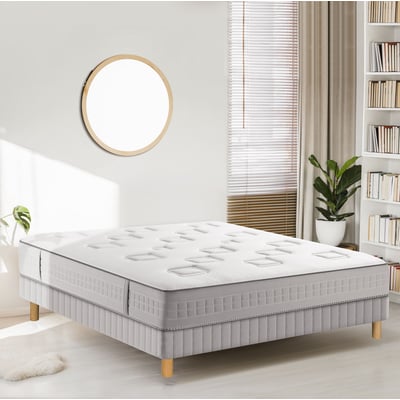 Matelas CHALLENGE 90x200, ressort ensachés, très ferme, H24 SIMMONS