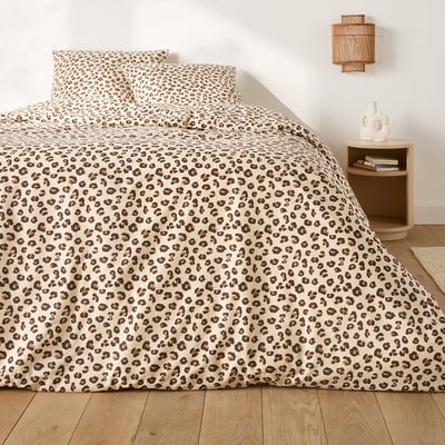 Leopold Cotton Duvet Set with Square Pillowcase LA REDOUTE INTERIEURS
