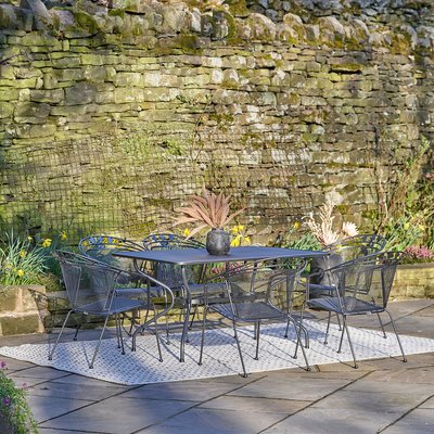 Elegance Patio 6 Seater Dining Set SO'HOME