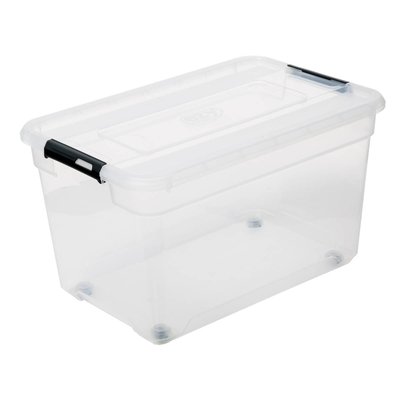 Boîte transparente 52L SOLUTIONS+ 5FIVE SIMPLY SMART